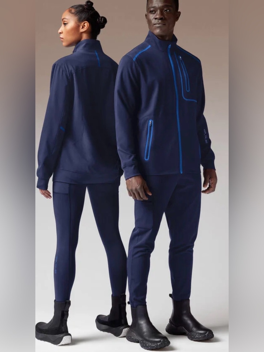 NWT Hypothesis F-Zip Unisex Zip Front Scrub Jacket Lined Interior Pocket